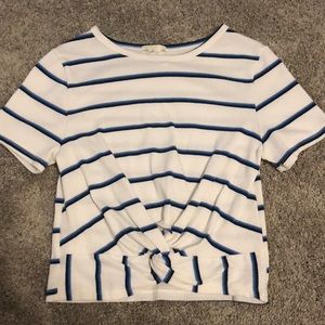 Striped Crop top
